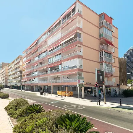 Apartamento Luxury Primerisima Linea Playa Poniente Con 6,5 Mts De Vistas Frontales Al Mar