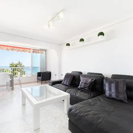 Luxury Primerisima Linea Playa Poniente Con 6,5 Mts De Vistas Frontales Al Mar Apartamento *